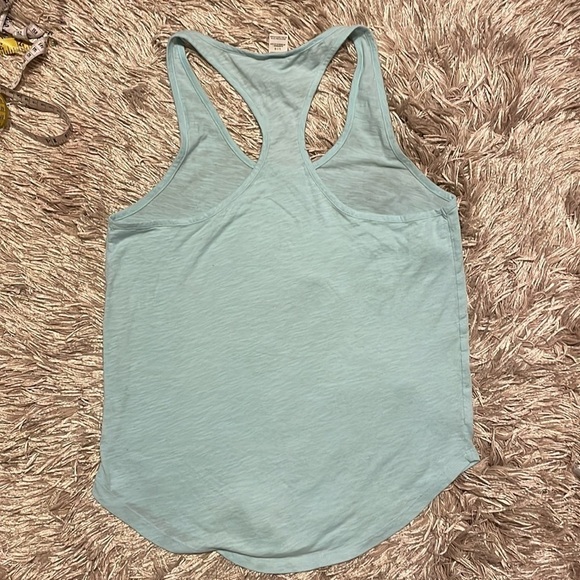 Pink‎ Victoria’s Secret Blue Tank Top sz Large - Picture 8 of 8